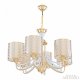 Подвесная люстра Arte Milano Florentia-3387 303387/6 Wh/Gd. 