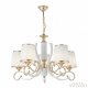 Подвесная люстра Arte Milano Florentia-3857 303857/5 Wh/Gd. 