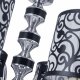 Подвесная люстра Arte Milano Florentia-4957 304957/6 Bk/Ni. 