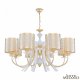 Подвесная люстра Arte Milano Florentia-6067 306067/8 Wh/Gd. 