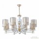Подвесная люстра Arte Milano Florentia-6087 306087/8 Wh/Gd. 