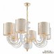 Подвесная люстра Arte Milano Florentia-8857 308857/6 Wh/Gd. 