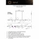 Подвесной светильник Aployt Klaudia APL.644.13.07. 
