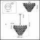 Подвесная люстра Lupine 6529/9. 