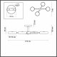 Потолочная люстра Lumion Mika 5659/72CL. 