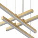 Подвесная люстра Indigo Paralleli 14017/4P Gold. 
