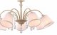 Подвесная люстра Arte Lamp Alexia A9515LM-7WG. 