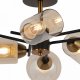 Потолочная люстра Illumico IL8243-6COU-79 BK GD. 