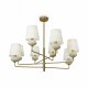 Потолочная люстра Freya Ceramics FR2029PL-08BS. 