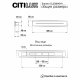 Настенный светильник Citilux Тринити CL238640. 