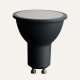 Лампа светодиодная Feron GU10 8W 2700K черная LB-1608 48958. 