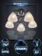 Потолочная люстра Seven Fires Nuala SF3372/5C-BK-CR-WT. 