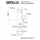 Бра Citilux Tonga CL212313. 