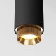 Потолочный светильник Elektrostandard Nubis 25012/01 GU10 черный/золото a064788. 