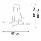 Подвесной светильник Vitaluce  V2707-9/4S. 