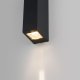 Уличный настенный светодиодный светильник Elektrostandard Blaze 35136/W черный a057050. 