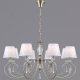 Подвесная люстра Illumico IL0193-8PSQ-24 AB CASTOR. 