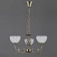 Подвесная люстра Illumico IL9939-3PSQ-24 AB CAPELLA. 