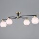 Потолочная люстра Illumico IL0638-4CSQ-24 AB BK LIBRA. 