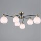 Потолочная люстра Illumico IL0638-6CSQ-24 AB BK LIBRA. 