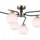 Потолочная люстра Illumico IL0638-6CSQ-24 AB BK LIBRA. 