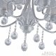 Потолочная люстра Arte Milano Amalfi-7146 337146/5 WT+SL. 