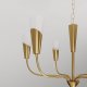 Подвесная люстра Eurosvet Rhyton 60167/6 латунь. 
