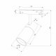 Трековый светодиодный светильник Elektrostandard Slim Magnetic Kars 85524/01 a069471. 
