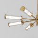 Потолочная люстра Eurosvet Stark 50386 LED латунь. 
