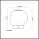 Интерьерная настольная лампа Odeon Light Jemstone 5084/2TL. 