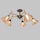 Потолочная люстра Imex MD.4250-5-S-COP+BK. 