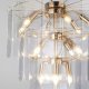 Подвесная люстра Eurosvet Claire 60171 золото. 