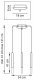 Подвесной светильник Lightstar Tubo L3T747143. 