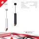 Подвесной светильник Reluce 16007-0.9-001LD 300mm GU10 WT+GD. 