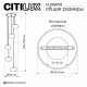 Подвесной светильник Citilux Atman Smart CL226A053. 