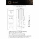 Подвесной светильник Aployt Wisia APL.058.03.36. 