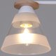 Потолочная люстра Reluce 01630-0.3-02 WH+WOOD. 