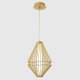 Подвесной светильник Crystal Lux CUADRA SP18W LED GOLD. 