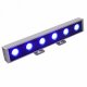 LL-893 Светодиодный линейный прожектор для подсветки стен Feron, синий, 250*40*25mm, 6W DC24V, IP65 51566. 