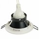 Светильник встраиваемый Feron DL3113 потолочный MR16 G5.3 белый + черный 51365. 
