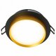 Светильник встраиваемый Feron DL507 потолочный GX53 черный + золото круг 51356. 