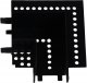 Магнитная трековая система Reluce RL 06202 corner connector BK. 