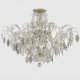Потолочная люстра Crystal Lux Esmiralda PL9 Silver. 