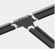 Коннектор T-образный Italline Kreator IT09-9030 black. 