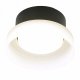 Светильник потолочный Feron HL460 Barrel OPAL 12W, 230V, GX53, черный. 