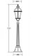 Наземный фонарь Oasis Light ROMA L 95207L Gw. 