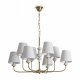 Подвесная люстра Freya Evelyn FR2038PL-08BS. 
