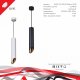 Подвесной светильник Reluce Technical 16007 16007-0.9-001LD 300mm GU10 WT+GD. 
