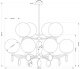 Потолочная люстра Kutek Dimaro DIM-ZW-8+4(P). 