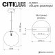 Подвесной светильник Citilux ORTON CL202021. 